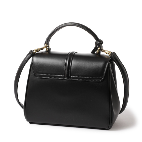 Celine Calfskin Handbag Mini Saise Black - Picture 4 of 10